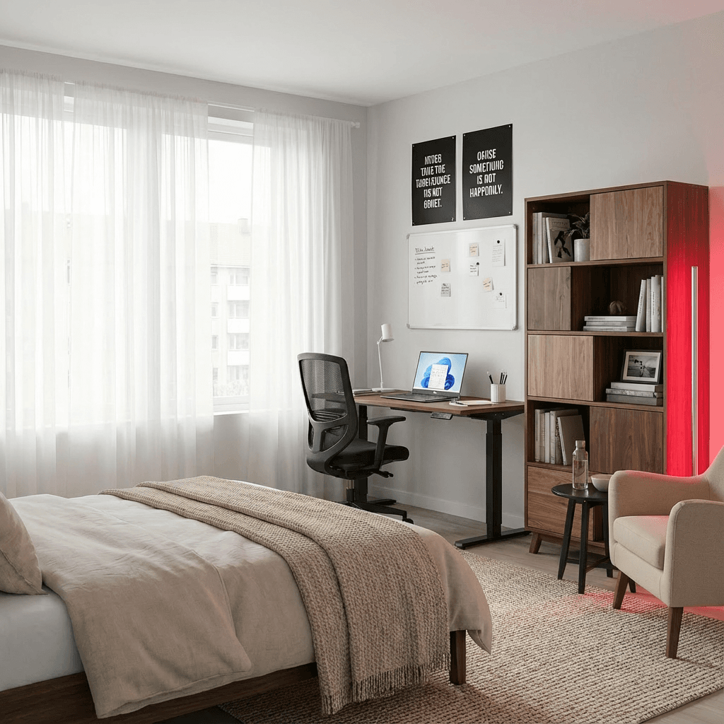 Cover image for Sıfır Dağınıklık, Maksimum Odak: Öğrenciler için Çalışma Odası Düzeni Rehberi