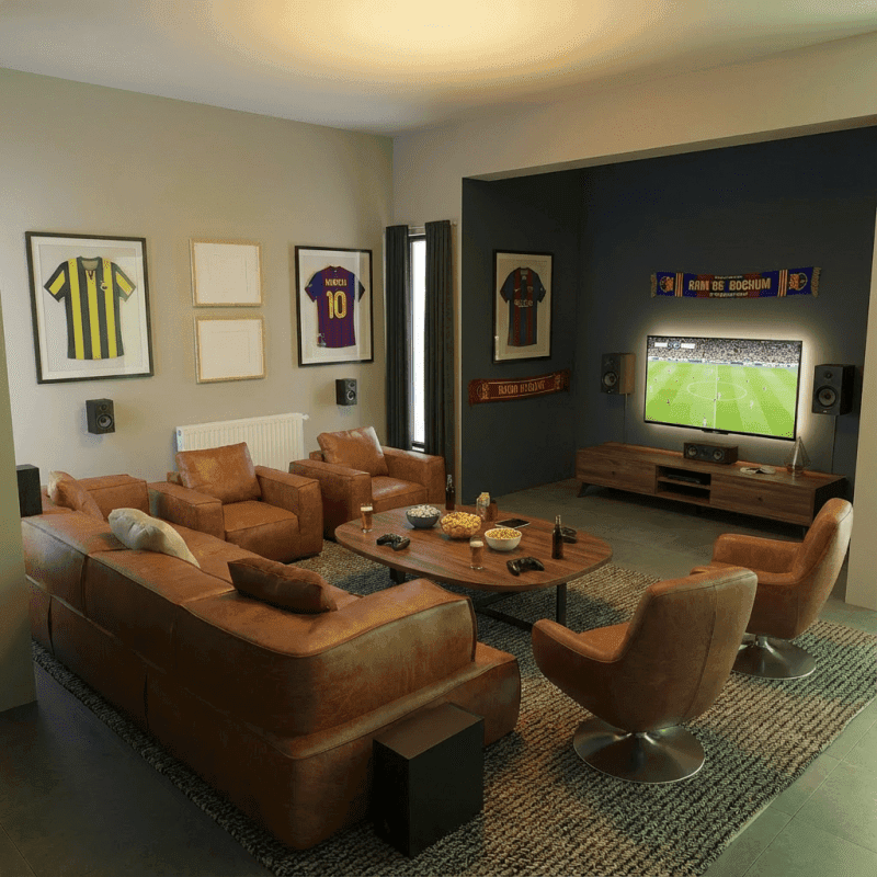 Nasıl Bir Salon Yerleşiminde Daha Rahat Maç İzlenir? gallery image 1