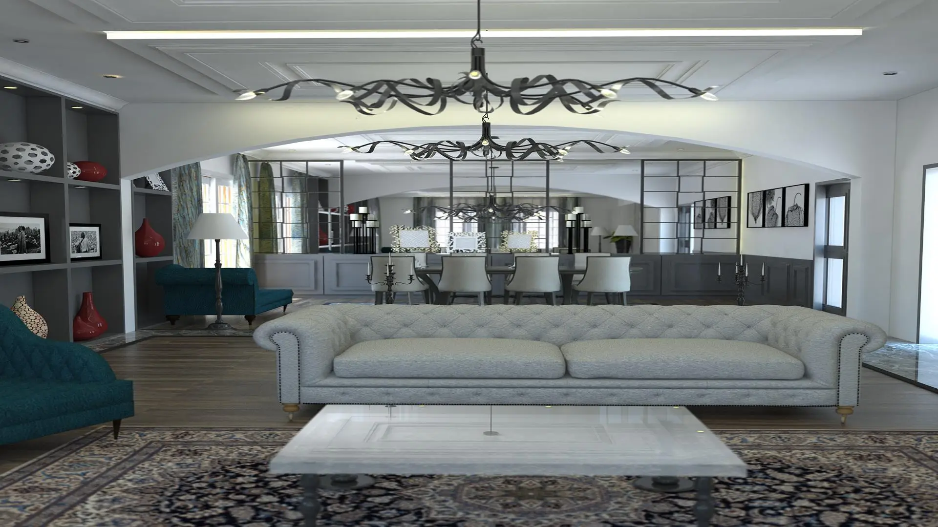 Modern Salon Tasarımı gallery image 1