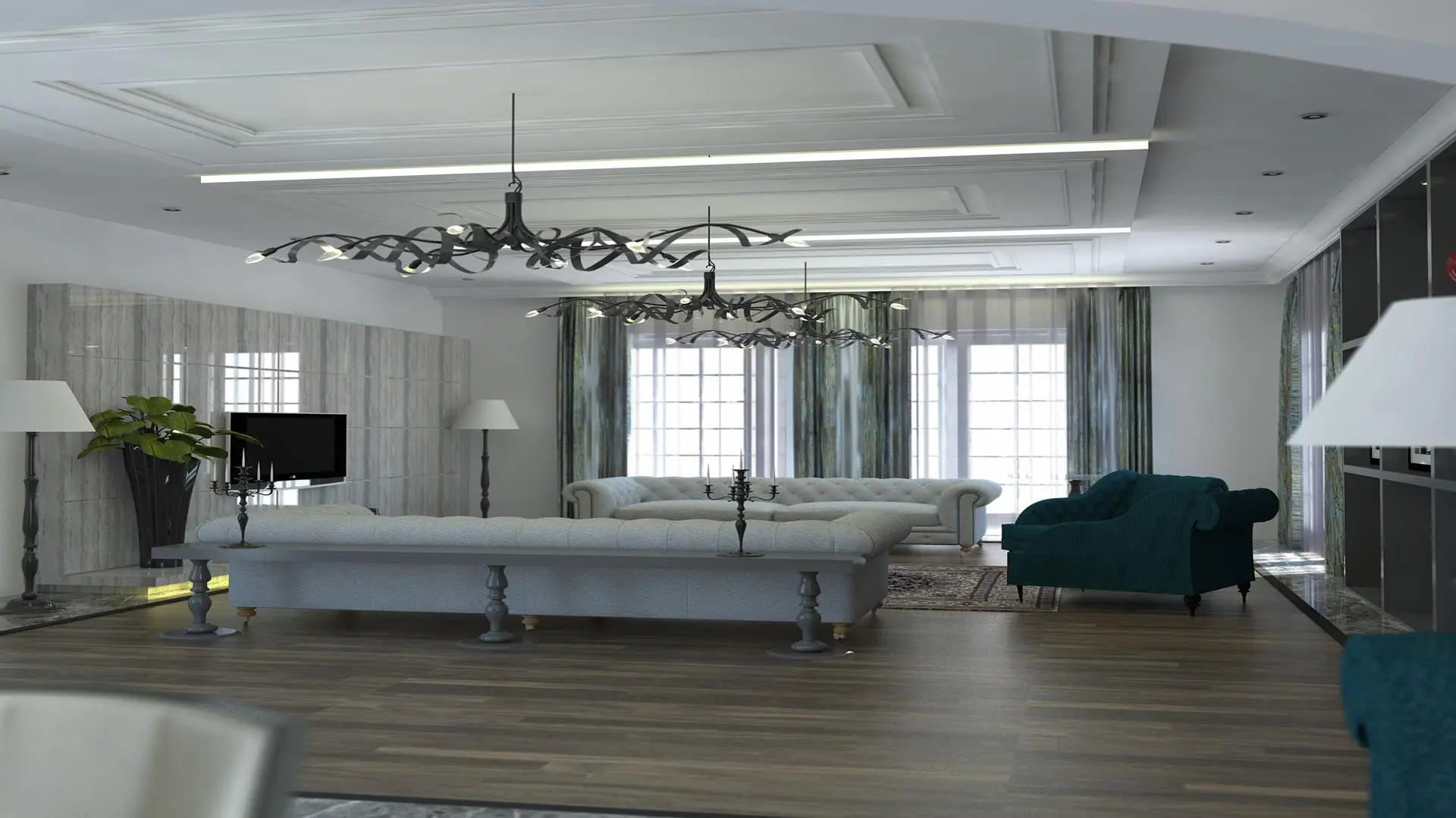 Modern Salon Tasarımı gallery image 3